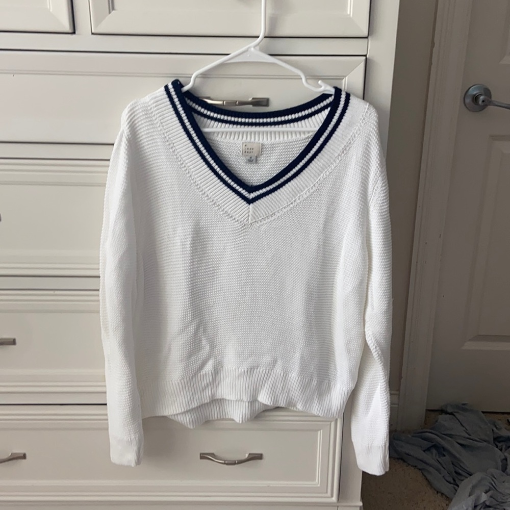 A New Day White sweater (from target)
